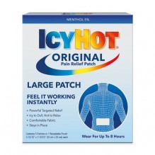 ICY HOT LARGE BACK PATCH 5COUNT