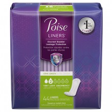POISE X-COVER PANTYLINER 44 CT