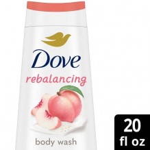 DOVE 20OZ B/W WHITE PEACH CS/4