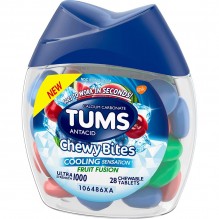 TUMS 28'S CHEWY BITES COOLING