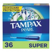 TAMPAX PEARL 36CT SUPER UNSCT