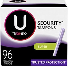 KOTEX SECURITY TAMP SUP 16'S