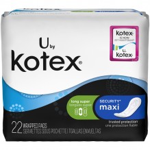 KOTEX MAXI PAD 22'S SUPER LONG