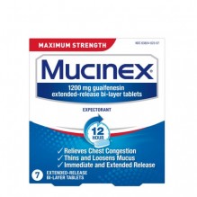 MUCINEX SE M/S 7CT EXT REL TABS