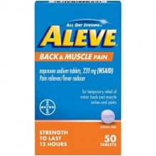 ALEVE TAB 50'S BACK/MUSCLE