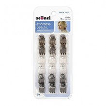SCUNCI 18CT 1CM MINI JAW CLIPS